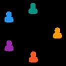network, people, business